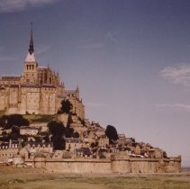 Mont St. Michele- on English Channel, France by Jerry Raynor